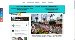 Desktop Screenshot of paradesinkona.com