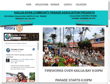 Tablet Screenshot of paradesinkona.com
